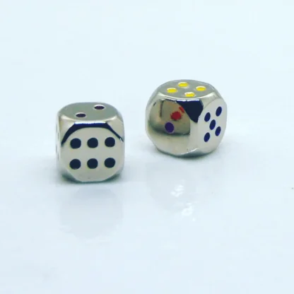 Set of Two Zinc Alloy Dice - Image 2