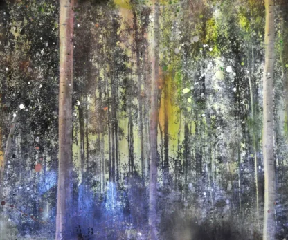 June nature painting on wall