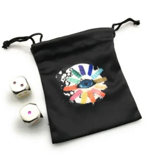 Set of Two Zinc Alloy Dice