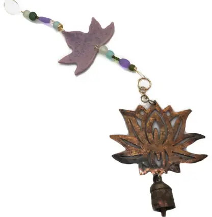Violette Lotus Window Chime