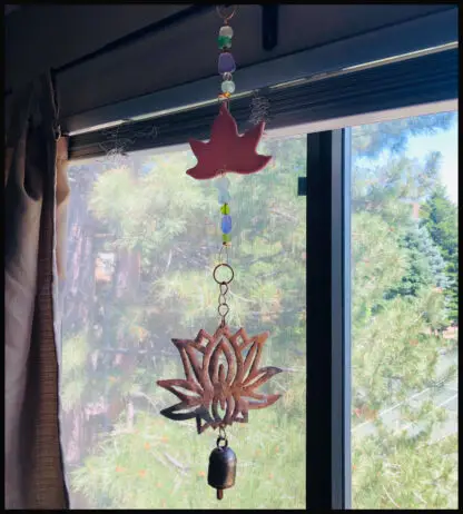 Violette Lotus Window Chime - Image 5