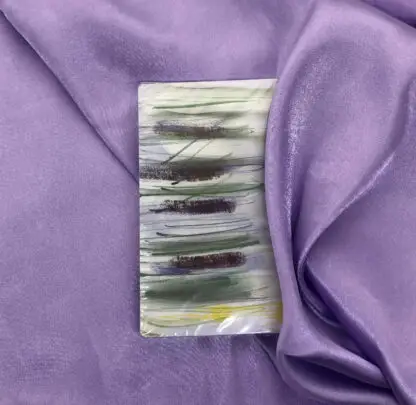 Clarity Satin Silk Scarves, Set of 6 - Image 9