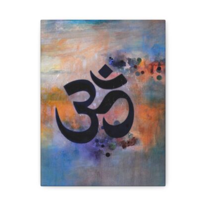 Om - Meditative Wall Art Canvas, Spiritual Home Decor, Yoga Studio Decoration, Mindfulness Gift, Zen Art for Meditation Space - Image 5