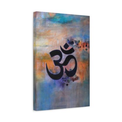 Om - Meditative Wall Art Canvas, Spiritual Home Decor, Yoga Studio Decoration, Mindfulness Gift, Zen Art for Meditation Space - Image 2