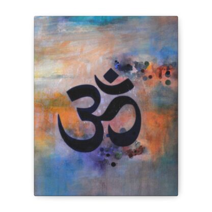 Om - Meditative Wall Art Canvas, Spiritual Home Decor, Yoga Studio Decoration, Mindfulness Gift, Zen Art for Meditation Space - Image 3